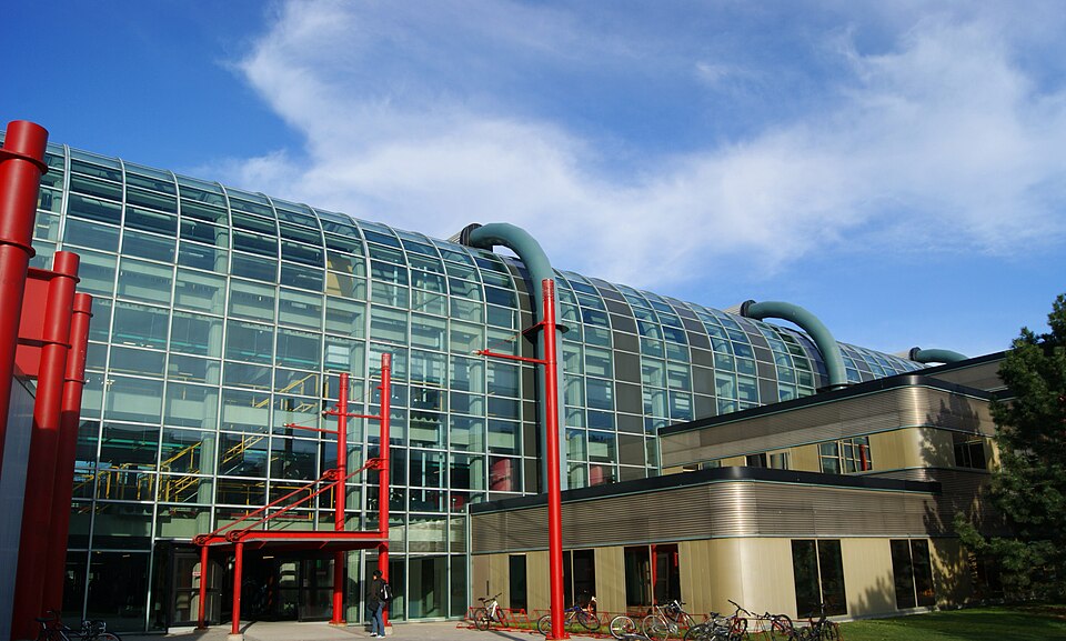 Photo of the Davis Centre Ring Road Entrance