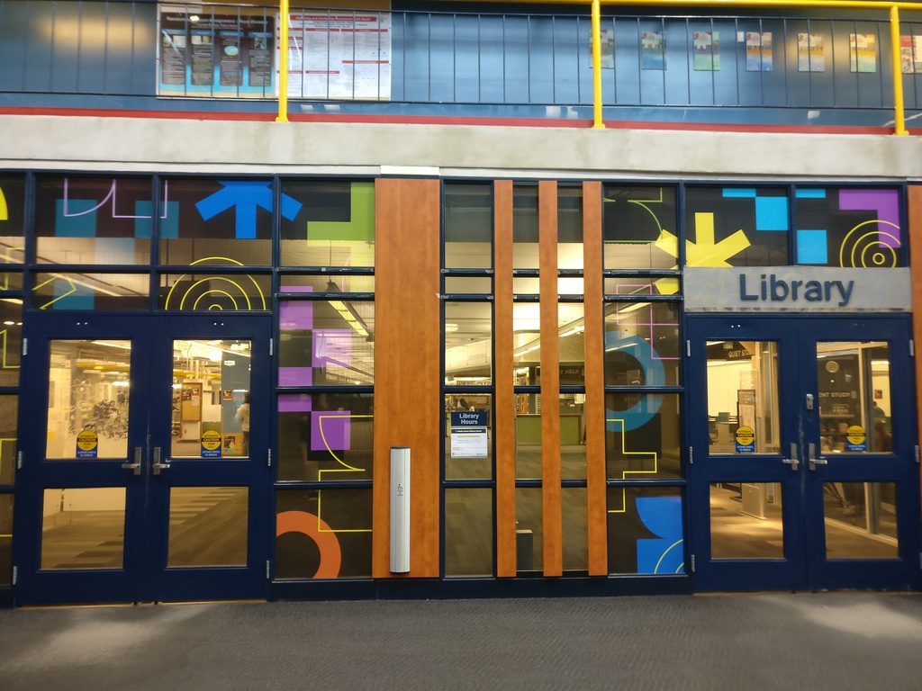 Library main entrance